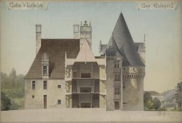 1 vue  - Villars (Dordogne). Château de Puyguilhem. (ouvre la visionneuse)