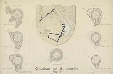 1 vue  - Septmonts (Aisne). Château. (ouvre la visionneuse)