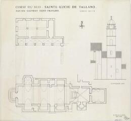 1 vue  - Sainte-Lucie-de-Tallano (Corse-du-Sud). Couvent Saint-François, Maison de la Culture de la Corse. (ouvre la visionneuse)