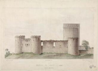 1 vue  - Coucy-le-Château-Auffrique (Aisne). Château de Coucy (ruines). (ouvre la visionneuse)