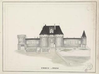 1 vue  - Jonzac (Charente-Maritime). Château, Hôtel de Ville ; Sous-préfecture. (ouvre la visionneuse)
